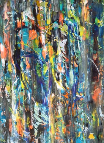 Shoppers on the Avenue by Jill Dowell