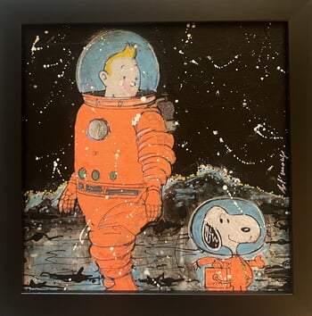 Direction la lune ! par ART'MONY