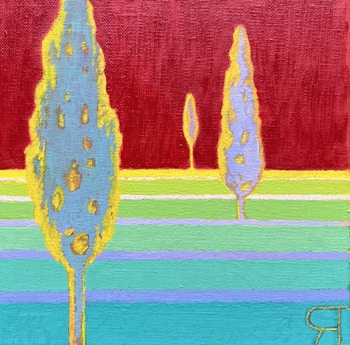 Petit paysage N1 von Tatiana Yastrebova