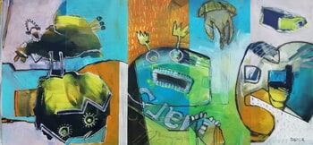 Abstract fragments 03 par Francisco Santos