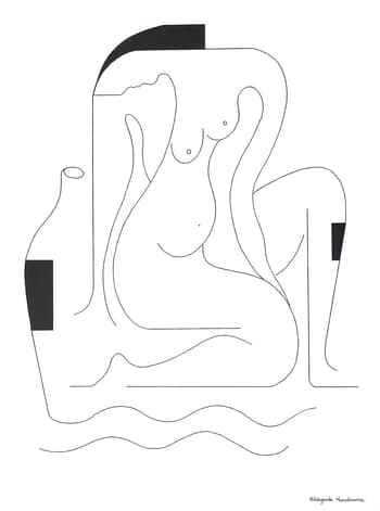 La Beigneuse von Hildegarde Handsaeme