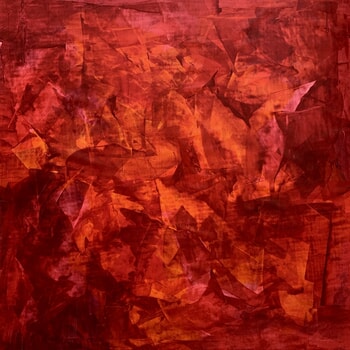 Terra Mystica no. 925 red abstract par Anita Kaufmann