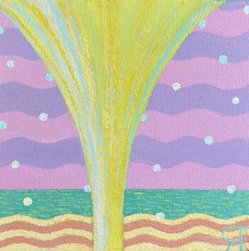 Petit paysage N9 von Tatiana Yastrebova