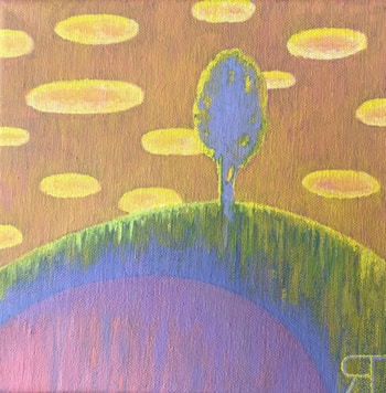 Petit paysage N6 von Tatiana Yastrebova