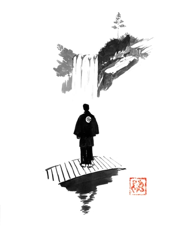 Yakuza meditation von Péchane