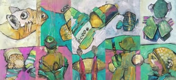 Abstract fragments 7 par Francisco Santos