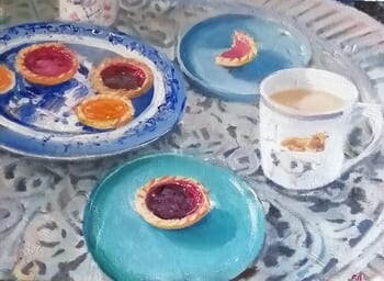 Everything stops for tea by Rosemary Burn