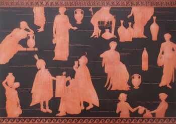 "Contemporary Classics" series (people drinking) by Gonzalo Garcia Callegari