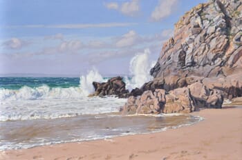 Brittany, the wave par Anne Baudequin