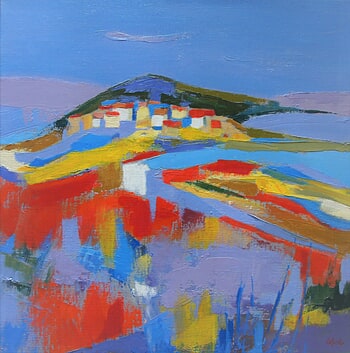 Village in Provence by Jean-Noël Le Junter