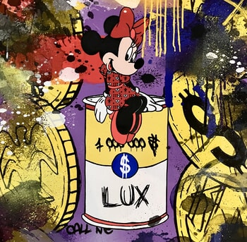 Minnie Can von Misako Street Art