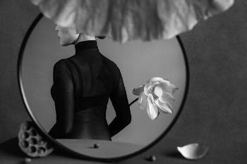 The Empty Vessel Blooms - III by Xidong Luo