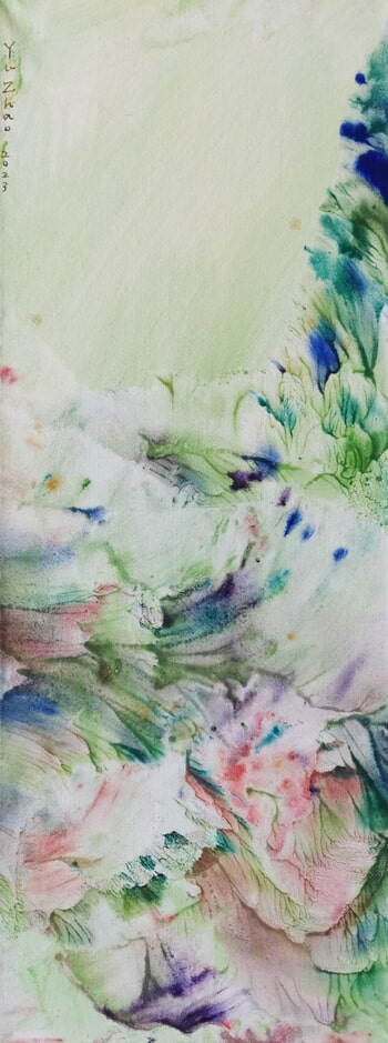 Vallée rose par Yu Zhao