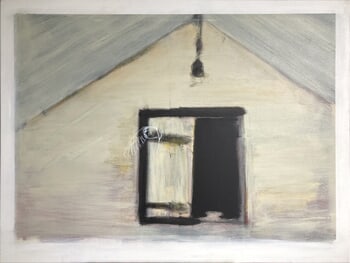 As we entered the barn an owl flew out through the wicket-gate par Adam Reid