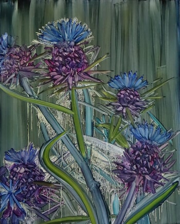 Thistles by Barbara Howey