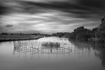 Incident at Thu Bồn River, Hoi An, Vietnam by Geoffrey Ansel Agrons