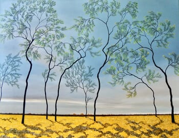 Les arbres dansent by Nathalie Si Pié