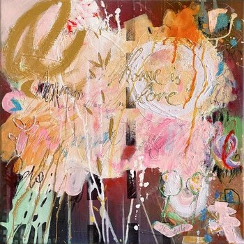 Home Is Love No.12 by Bea Garding Schubert