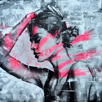 PINK STORM par GRAFFMATT