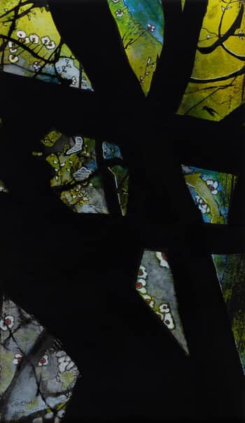 Sous-bois - Collection "noir et encre" par Thierry Virton