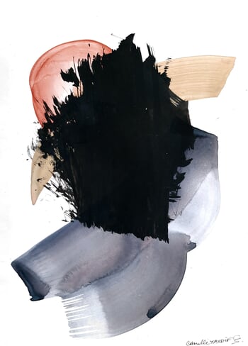Danse abstraite n°14 von Camille Tardif