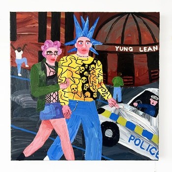 Yung Lean At The Academy by David Horgan