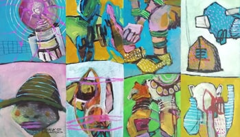 Abstract fragments 12 par Francisco Santos