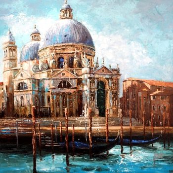 Basilique Santa Maria Della Salute par Sylvie Julkowski-Egard