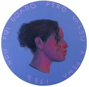 Currency #267 - Galician Language "Non é doado pero valeu a pena" par Natasha Lelenco