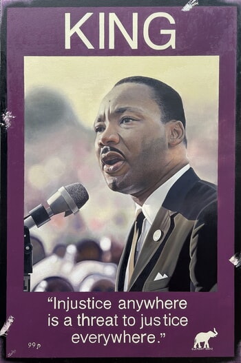 Martin Luther King Jr by James Earley