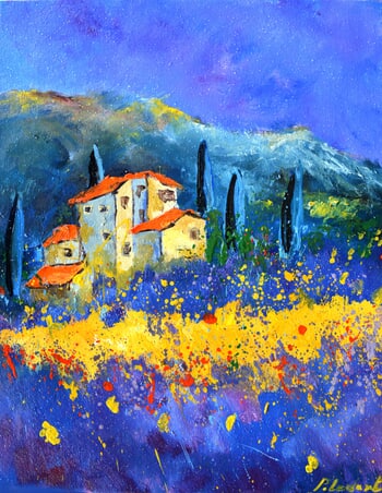 Provence in summer by Pol Ledent