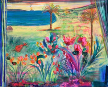 Pour notre première rencontre, tu avais choisi l'été pérenne, absolument, d'avant les dieux et du temps. par François Pagé