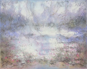 Japanese - Violett von Renate Fäth