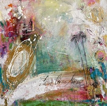 Love Lives Here No.1 by Bea Garding Schubert