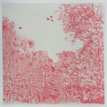 Coral Leaves  by Clare Halifax