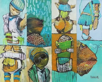 Abstract fragments 13 par Francisco Santos