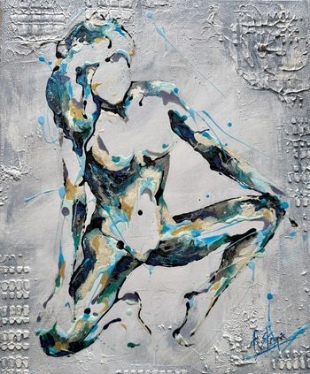 Contemplation de thémis  von Amandyne Steropês