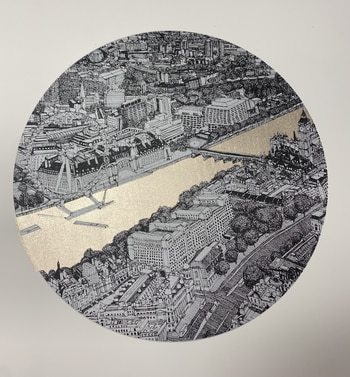 Champagne Circle  by Clare Halifax