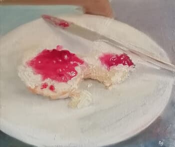 Devon cream tea par Rosemary Burn