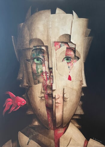 La Tombée de Masques by Fabien Delaube