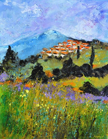 Provence landscape by Pol Ledent