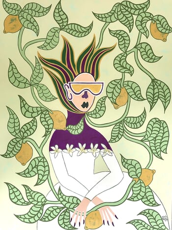 Lemon garden by Diana Rosa