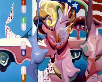 "I miss you Marilyn Monroe 26" von Maxim Fomenko