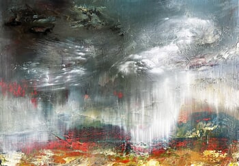 Rainy Day In Sussex by Julia Swaby