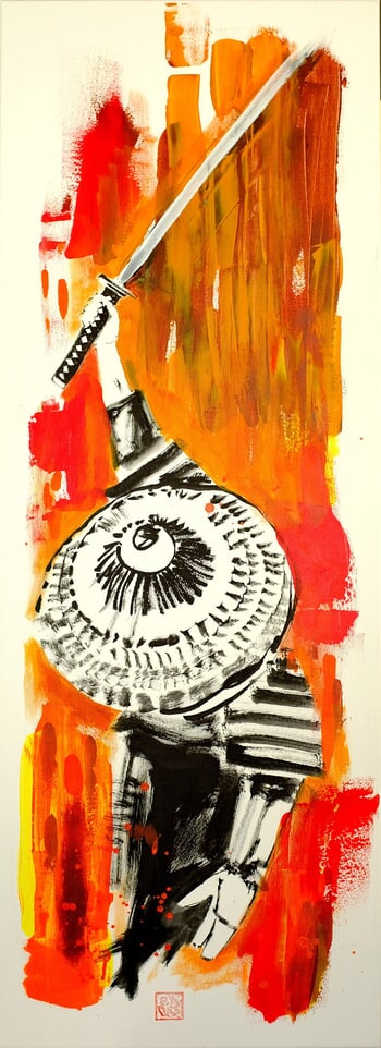 samurai vu d'en haut von Péchane