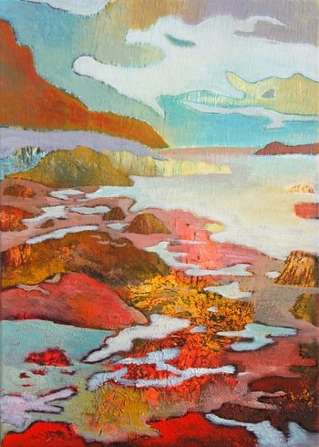 Côte rocheuse by Claire Biette