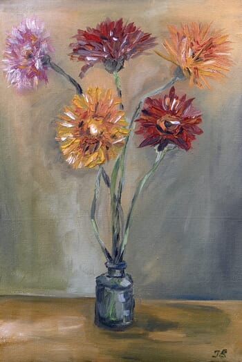 Gerbera, Group of 5 von Iryna Besarab