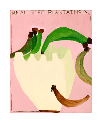 Real ripe plantains von Leila Lallali