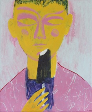 Boy with an ice-cream by Aliaksandr Biruk