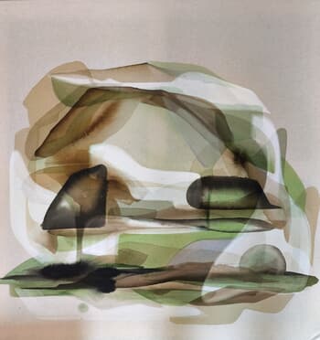 Puzzle of a landscape 1.0 von Vanessa Onuk